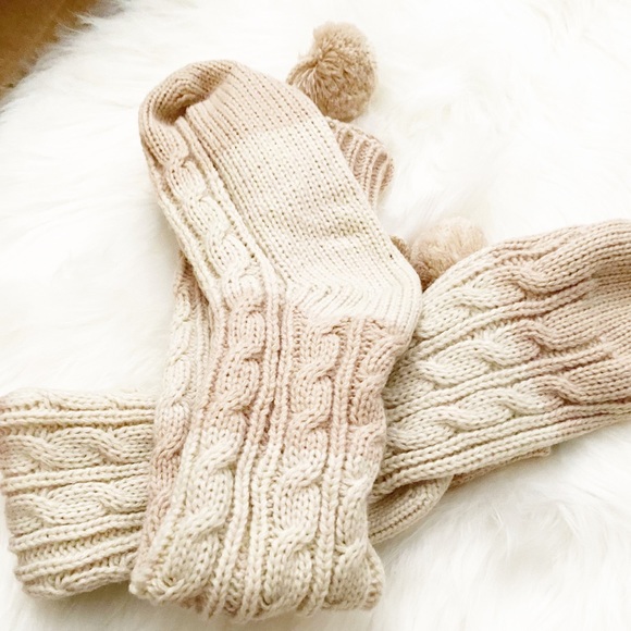 LAST ONE!! Loungewear Chunky Cable Knitted  Socks - Picture 5 of 8